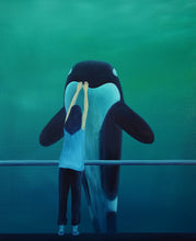 “Out of the Silent Planet” By Anders Rasmussen, Acrylic on Canvas