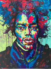 “Hendrix” By Chaya De Silva, Acrylic on Canvas
