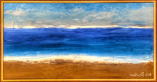 "Plage" By David Calderon, Acrylic on Plywood