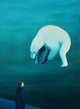 “Out of the Sinking Planet” By Anders Rasmussen, Acrylic on Canvas
