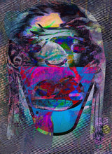 "Thumbprint” By Jennifer L. Gray, Phillip Johnson, Digital Print With Mixed Media