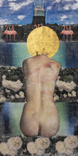 Star. Day. Im Not Going to Fall Again, by Anna and Valeriia Lyshchenko, Collage on Linen Canvas