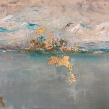 "Misty Mountains" By Lori Burke, Acrylic on Canvas