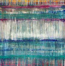 “Midnight Ruin” By Stephanie Levin, Mixed Media on Canvas