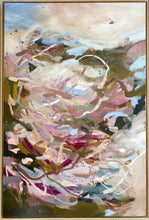 "Flowers  from Virgil" Diptych by Jennifer McHugh, Mixed Media on Canvas