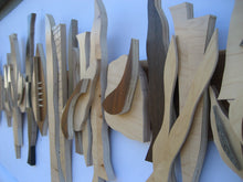 “Fata Morgana” by Sylvia Schorn, 3D wood Installation Sculpture