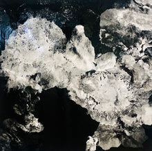 "Silver Lining" by Lori Montgomery, Mixed Media on Canvas