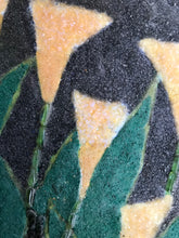 "Rododendron Garden" by Ilya Schar, Genuine Gems on Wood Panel