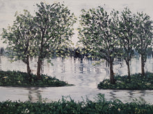 "Serenity" by Olga Lavrova, Oil and Palette knife on Canvas