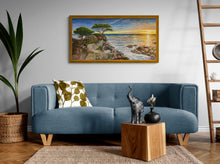 "Monterey Sunset" by Inna Makarichev, Oil on Canvas