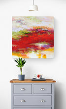 “Far Afield” by Janet Bothne, Acrylic & Mixed Media on Canvas