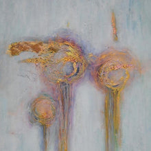 "Enigma" by Janice Pluma, Mixed Media on Canvas