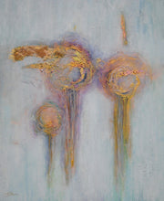 "Enigma" by Janice Pluma, Mixed Media on Canvas