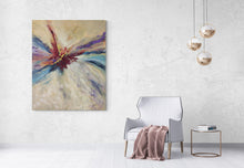 "Reunited" by Janice Pluma, Mixed Media on Canvas