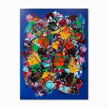 "Behind the Mask" by Jeff Petsche, Mixed Media on Canvas