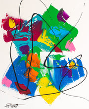 "Lead from the Heart" by Jeff Petsche, Acrylic on Canvas