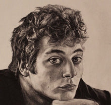 "Coffee Without Cream" By Rachel Kettelkamp, Charcoal on Canvas