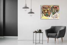 "A Conscious Discussion", By Jesse Owens, Mixed Media