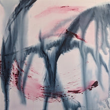 "Looking Beyond Diptych" by Jill Diane Fabricant, Acrylic on Canvas