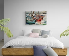 "Fisherman’s Wharf" by James Pearce, Giclée on Hard D'Arches Fine Art Paper