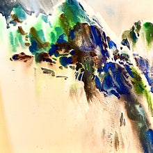 "Blue Mountain" by James Pearce, Giclée on Hard D'Arches Fine Art Paper
