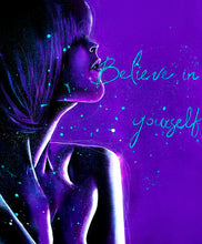 "Believe in Yourself" by Josianne Fiset, Acrylic on Canvas