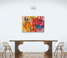 "Love in Colors" by Jordan Vix, Mixed Media on Canvas