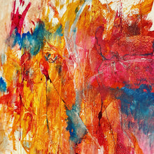 "Love in Colors" by Jordan Vix, Mixed Media on Canvas