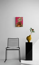 "Cupcake" by Joshua Burbank, Mixed Media on Wood Panel