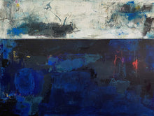 "Go Deep" by Julie Weaverling, Mixed Media on Canvas
