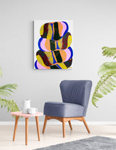 "Smushed Paint Mound PYBOB" by Kate Segal, Digital Mixed Media Giclée on Canon Satin Photo Paper
