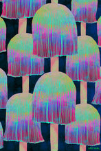 "Fairy Inkcap Glow" by Kate Segal, Digital Mixed Media Giclée on Canon Satin Photo Paper