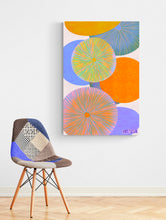 "Desert Orb Plant" by Kate Segal, Digital Mixed Media Giclée on Canon Satin Photo Paper