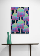 "Fairy Inkcap Glow" by Kate Segal, Digital Mixed Media Giclée on Canon Satin Photo Paper