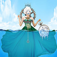 "Timekeeper" by Kat Trevino, Digital Painting on Acrylic