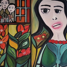 "Feeling Lost" By Kelene, Acrylic on Canvas