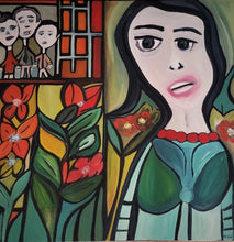 "Feeling Lost" By Kelene, Acrylic on Canvas