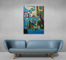 "Untitled" by Kepher, Acrylic on Canvas