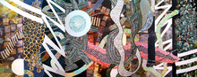 "Subsurface Flow" by John Kokkinos, Mixed Media on Canvas