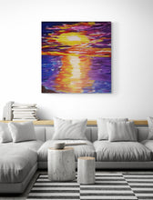 "Radiant Sunset” By Kristi Argyle, Acrylic on Canvas