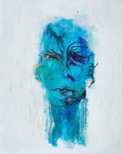 “Cafe la Paix .1 A.M.” By Henrik Sandner,  Oil Pastel on Paper