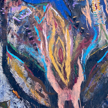 "L’altra faccia della realtà" by Lami Daher, Acrylic on Canvas