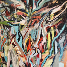 "Tappeto Persiano" by Lami Daher, Acrylic on Canvas