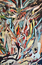 "Tappeto Persiano" by Lami Daher, Acrylic on Canvas