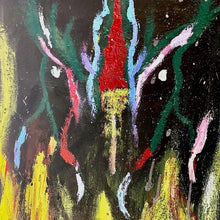"Questi sono i miei occhi" by Lami Daher, Acrylic on Canvas