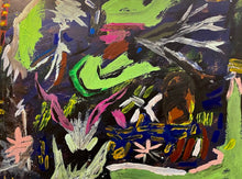 "Il paesaggio Dopo la Battaglia" by Lami Daher, Acrylic on Canvas