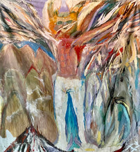 "Arcangelo San Michele" by Lami Daher, Acrylic on Canvas