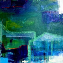 "Sounds Around” by Lana Buettner, Acrylic on Canvas