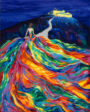 "Christina's Dream" by Linzi Lynn, Acrylic on Canvas