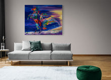 "Night Ride" by Linzi Lynn, Acrylic on Canvas